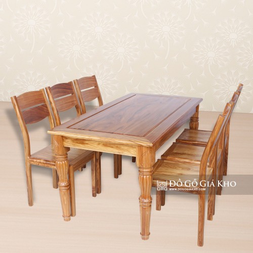 Bàn Ăn Gỗ Hương Xám