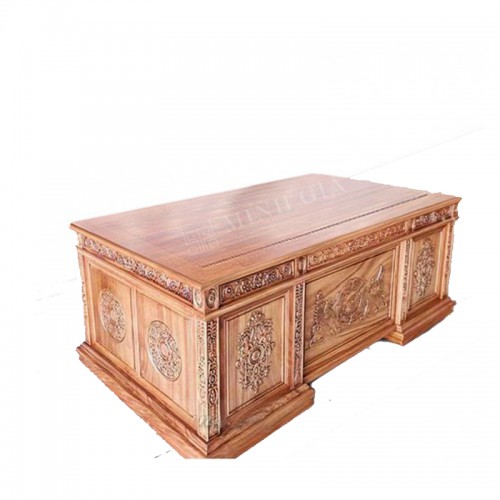 Bàn làm việc gỗ gõ đỏ