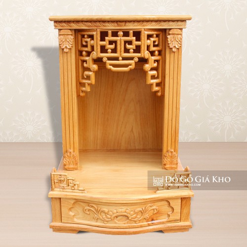 Bàn Thờ Ông Địa Gỗ Gõ