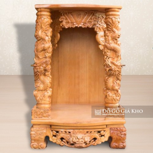 Bàn Thờ Thần Tài Ông Địa Gỗ Gõ Đỏ