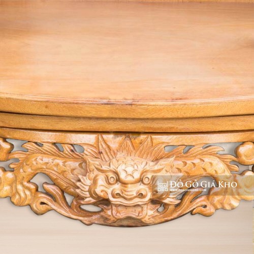 Bàn Thờ Thần Tài Ông Địa Gỗ Gõ Đỏ