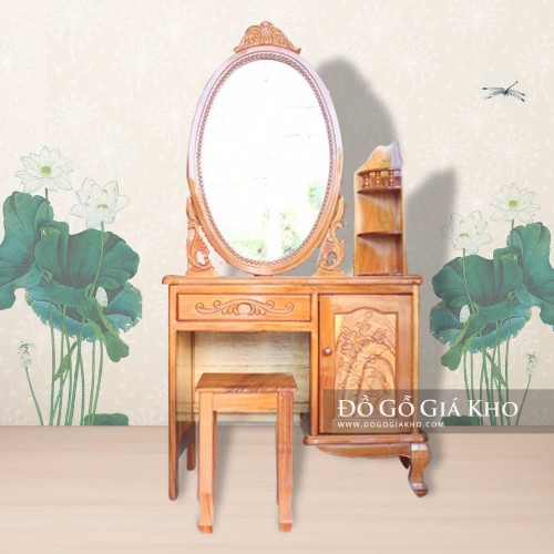 Bàn Trang Điểm Gỗ Căm xe + Gõ Đỏ