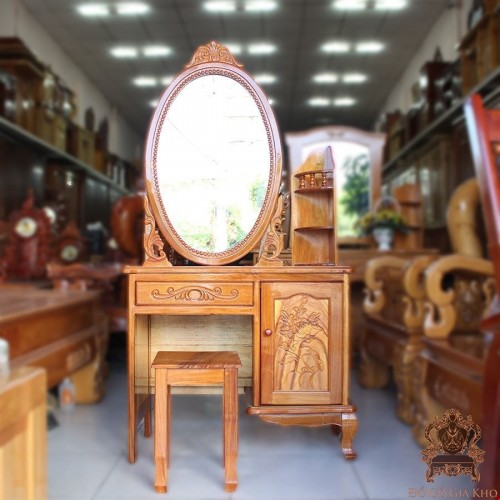 Bàn Trang Điểm Gỗ Căm xe + Gõ Đỏ