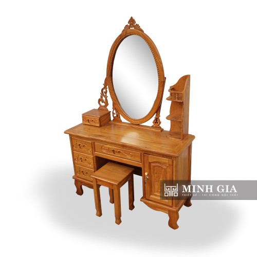 Bàn Trang Điểm Gỗ Gõ Đỏ