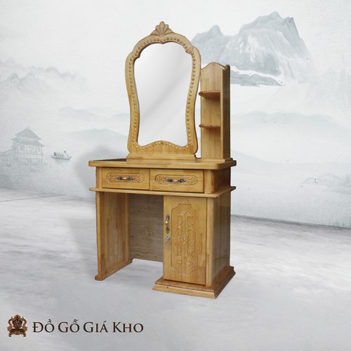 Bàn Trang Điểm Gỗ Thông