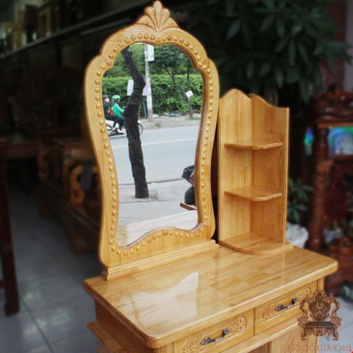 Bàn Trang Điểm Gỗ Thông