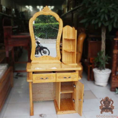 Bàn Trang Điểm Gỗ Thông