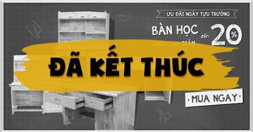 Chương Trình Ưu Đãi Giảm 20% Cho Ngày Tựu Trường