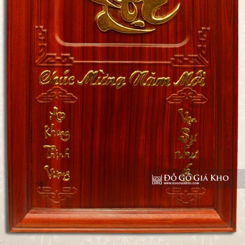 Đốc Lịch Gỗ Hương Chữ Tài Lộc