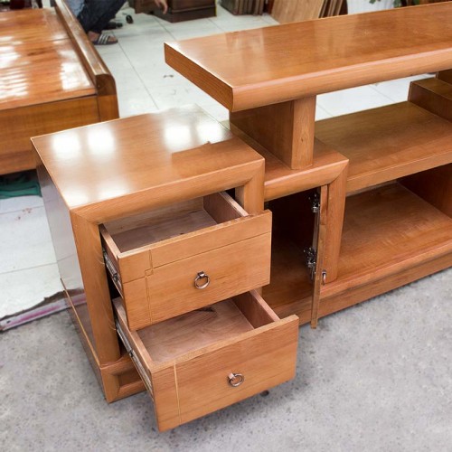 Kệ Tivi Gỗ Song Mã Kiểu Mâm