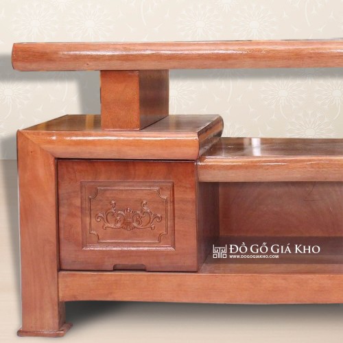 Kệ Tivi Gỗ Xoan Đào Kiểu Nhật 1,2m (cũ)