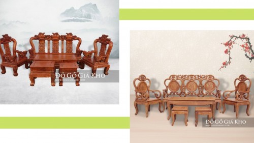 Salon gỗ tiện nghi và những ưu điểm của salon gỗ