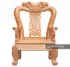 Bàn ghế gỗ gõ đỏ tây 10 chạm đào phúc-lộc-thọ