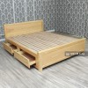 Giường ngủ gỗ sồi ngăn kéo