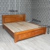 Giường gỗ xoan đào