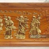 Tranh Đồng Hồ Gỗ Gõ Phúc Lộc Thọ