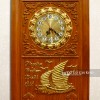 Tranh Đồng Hồ Gỗ Gõ Kèm Đốc Lịch Thuận Buồm Xuôi Gió