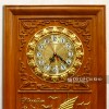 Tranh Đồng Hồ Gỗ Gõ Kèm Đốc Lịch Thuận Buồm Xuôi Gió