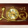Tranh Đồng Hồ Gỗ Hương Chữ Lộc Ngang