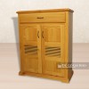 Tủ giày gỗ thông 2 cánh