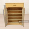 Tủ giày gỗ thông 2 cánh