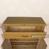 Tủ giày gỗ thông 2 cánh
