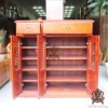 Tủ Giày Gỗ Thông Ghép 3 Cánh