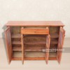 Tủ Giày Gỗ Xoan Đào 4 Cánh