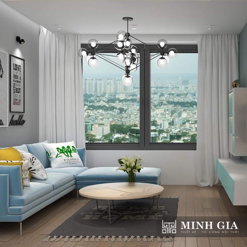 Thiết Kế Chung Cư 2PN TK2PN640