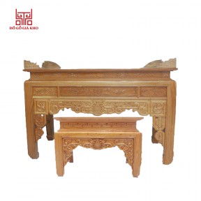 Án gian thờ gỗ gõ đỏ