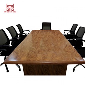 Bàn Họp Gỗ Hương Xám