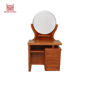 Bàn phấn gỗ xoan đào gương cúp