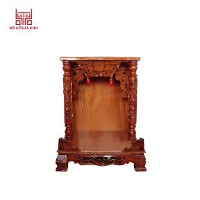 Bàn thờ ông địa gỗ căm xe