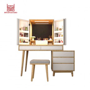 Bàn trang điểm lưu trữ đa năng