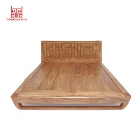 Giường ngủ gỗ hương xám nan chân quỳ