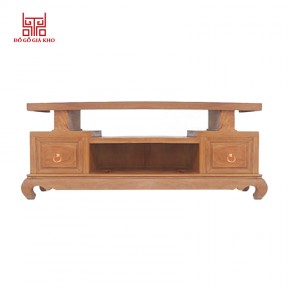 kệ tv gỗ gõ đỏ kiểu nhật