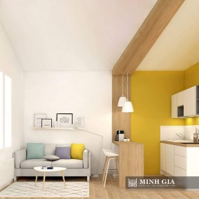 Thiết Kế Chung Cư 1 PN TK1PN632