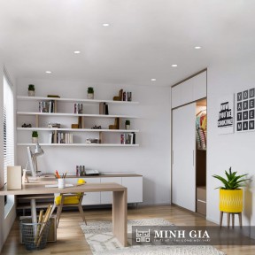 Thiết Kế Phòng Làm Việc TKPLV050