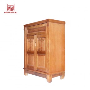 Tủ giày gỗ xoan đào