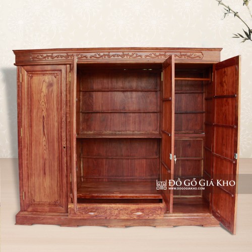 Tủ Áo Gỗ Cẩm