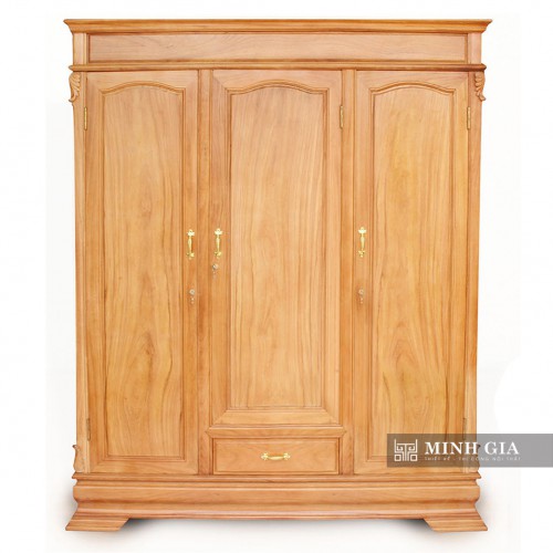 Tủ quần áo gỗ gõ đỏ