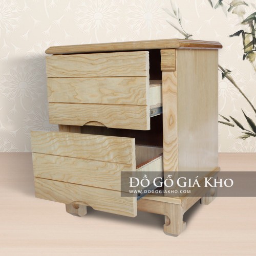 Tủ Đầu Giường Gỗ Sồi