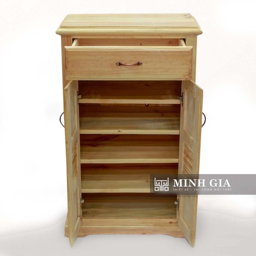 Tủ giày gỗ thông