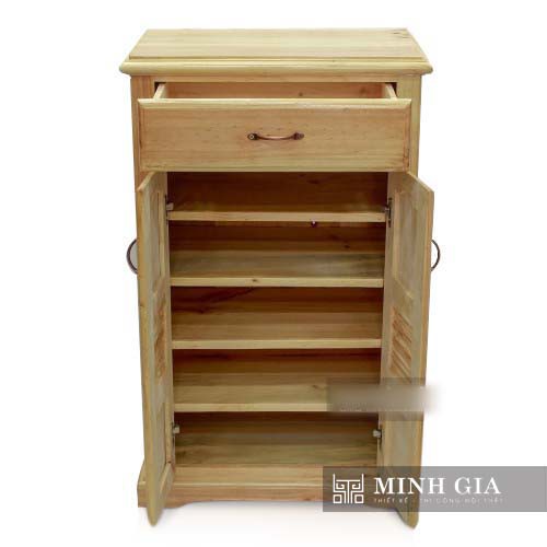 Tủ giày gỗ thông