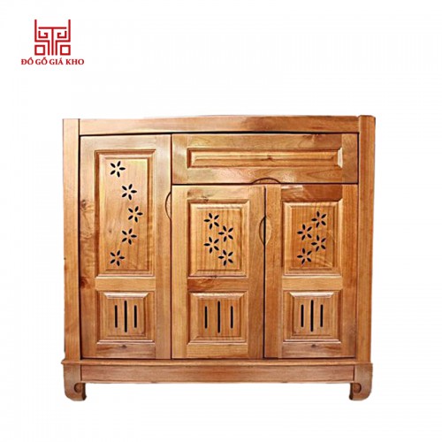 Tủ giày gỗ xoan đào