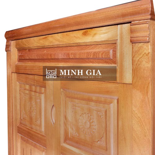 Tủ giày gỗ xoan đào