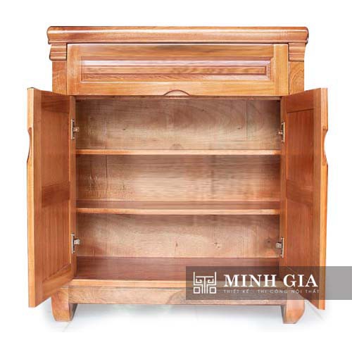 Tủ giày gỗ xoan đào