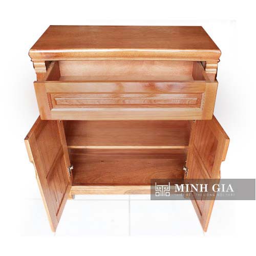 Tủ giày gỗ xoan đào